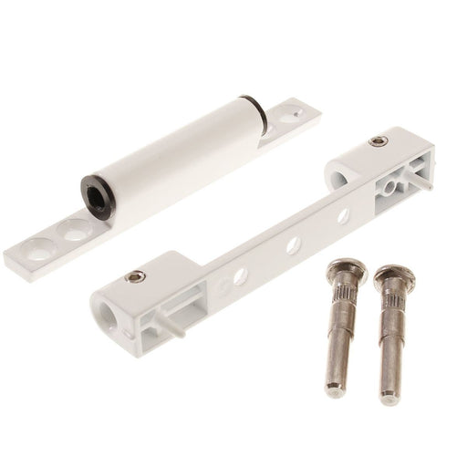 White Avocet Butt Hinge 115mm for Caravan/Motorhomes Nova - Dynamic Drive