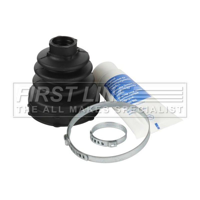 First Line Drive Shaft Bellow Kit Front Left Rubber fits Abarth 500 2008 on 1.4