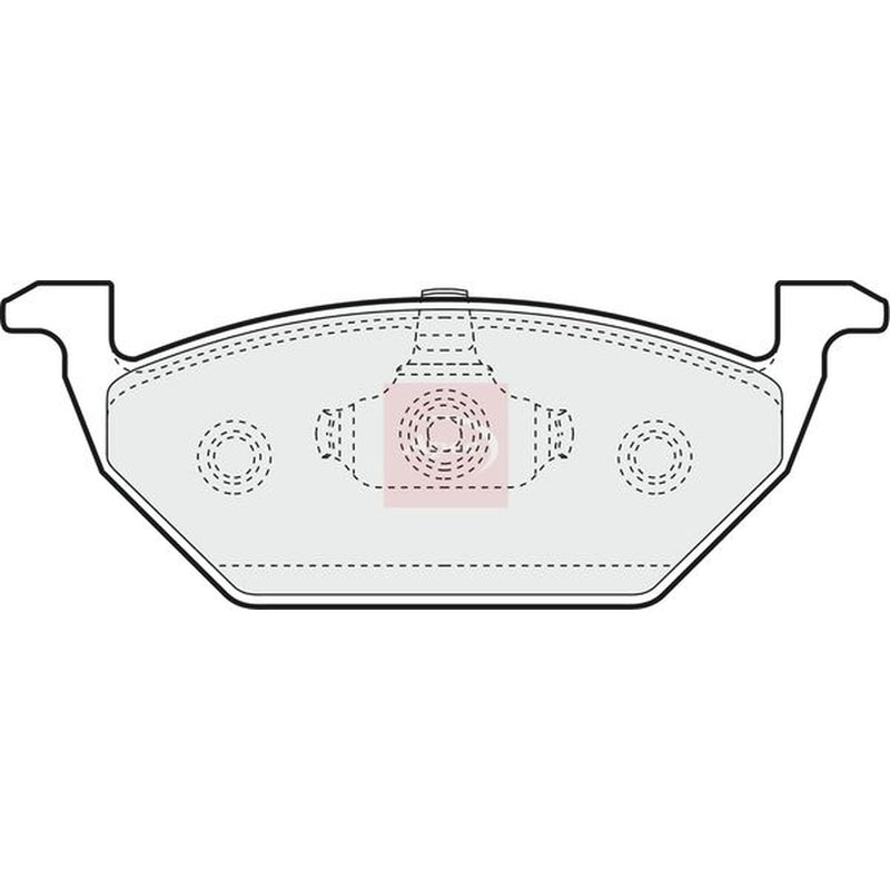 Apec Front Brake Vented Discs & Pads fits VW Jetta IV 2010-2017 1.2