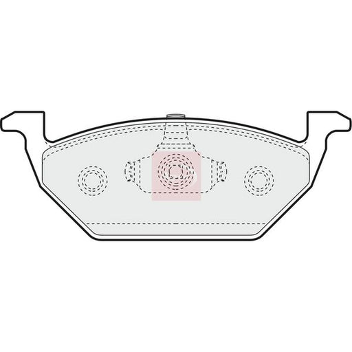Apec Front & Rear Brake Discs & Pads fits Skoda Fabia II 2006-2014 1.2
