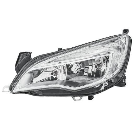 Hella Headlight Headlamp W21/5W Left fits Opel Astra J 2009-2015