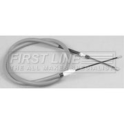 First Line Handbrake Cable Left Rear fits Renault Megane Scénic 1998-1999 1.6