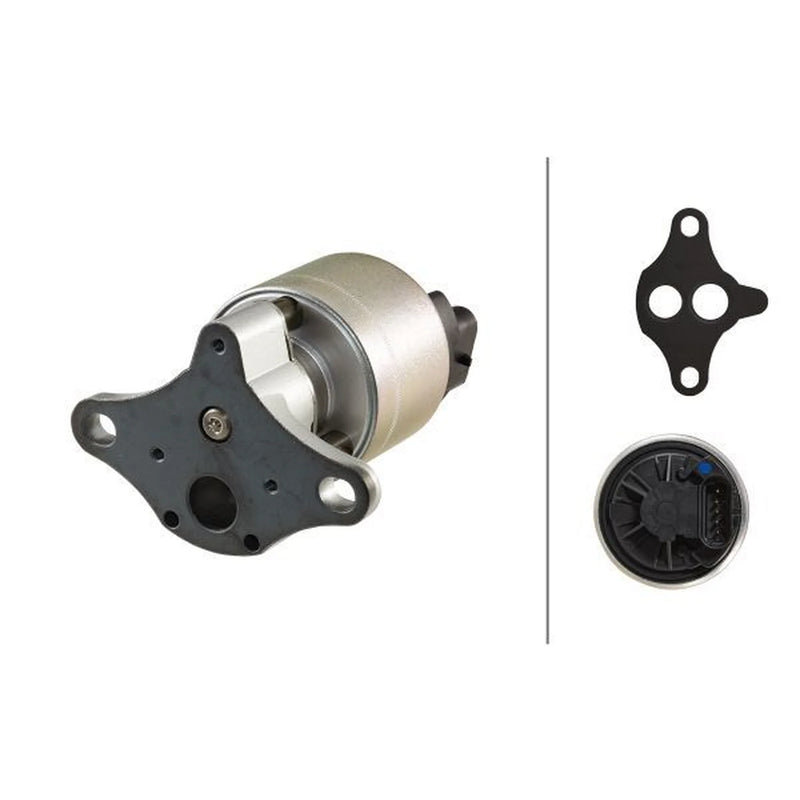 Hella Exhaust Gas Recirculation Valve fits Opel Combo Box Body 1994-2001 1.2 1.4