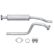 Hella Front Silencer Front fits Nissan Almera 2000-2006 1.5 1.8