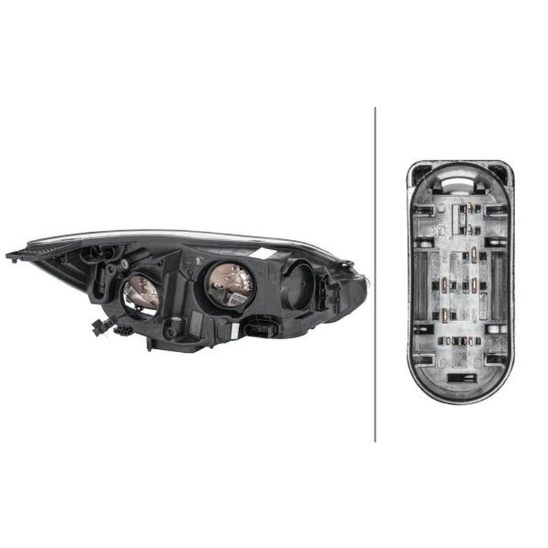 Hella Headlight Headlamp H7/H1 Left fits Ford Focus III 2010-2020