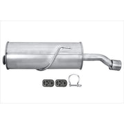 Hella End Silencer Rear fits Peugeot 206 1998-2012 1.4 1.6