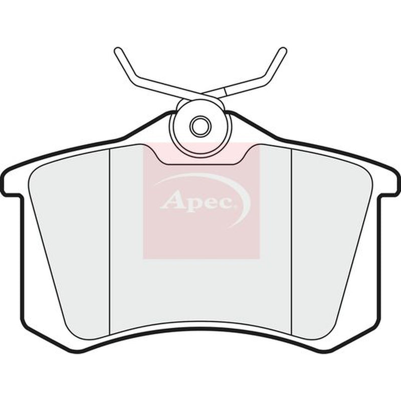 Apec Front Vented & Rear Vented Brake Discs & Pads fits Audi A4 B5 1995-2001
