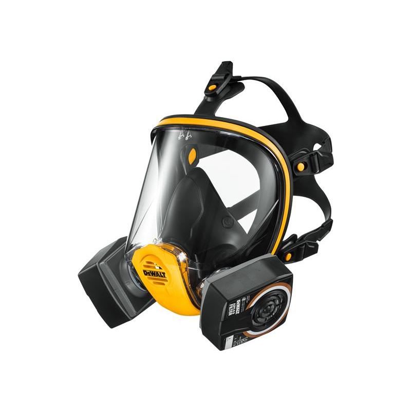 Dewalt Respiration A2P3 Full Face Mask Respirator - Medium DEWALT Respiration - Dynamic Drive