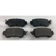 Juratek Rear Brake Pad Set fits Mazda 2 2014 on 1.5
