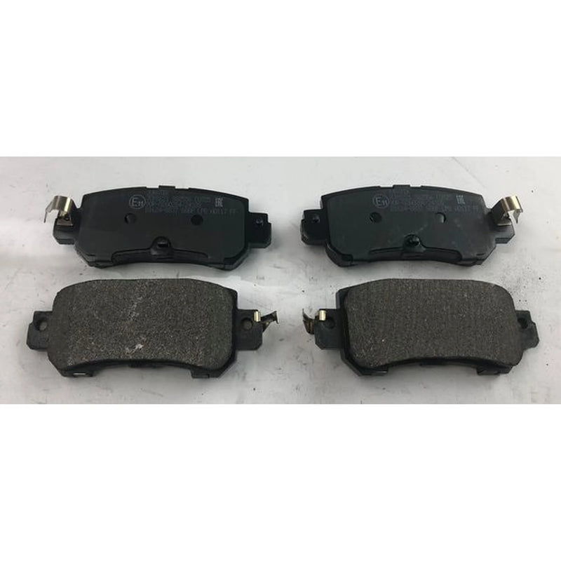 Juratek Rear Brake Pad Set fits Mazda 2 2014 on 1.5
