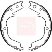 Apec Parking Brake Shoe Set fits Citroën C-Crosser 2007-2012 2.2 2.4