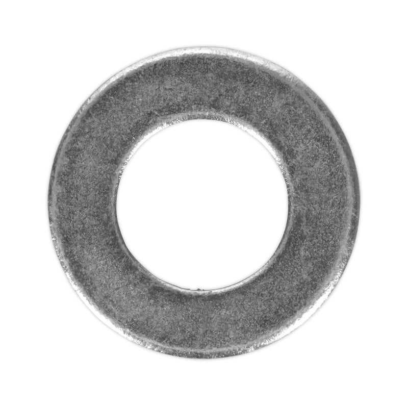 Sealey Flat Washer M14 x 28mm Form A Zinc DIN 125 Pack of 50 FWA1428 Sealey  - Dynamic Drive