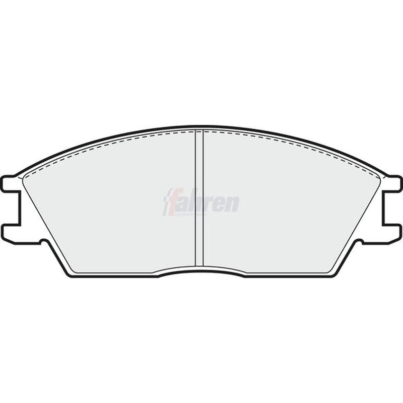 Fahren Front Brake Pad Set FBP3103