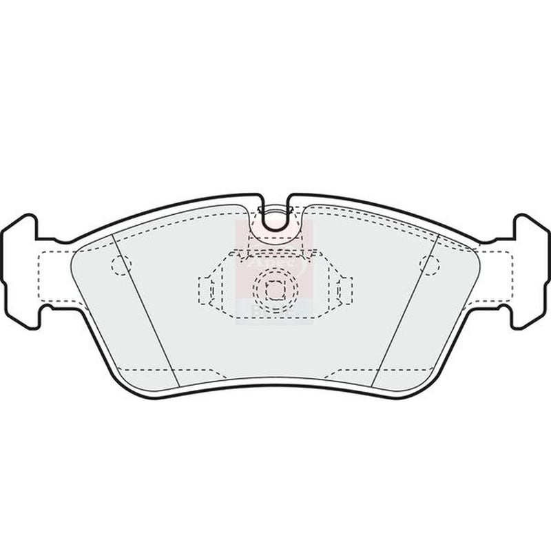 Apec Front Brake Solid Discs & Pads fits BMW 3 Compact 1996-2000