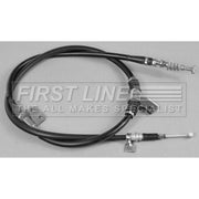 First Line Handbrake Cable Left Rear fits Mazda 626 1987-1992 2.0 2.2