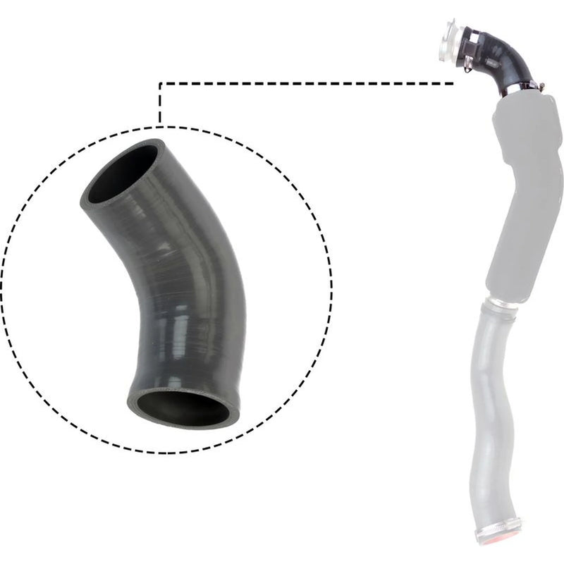 Gates Intercooler Turbo Charge Air Hose 125mm fits Opel Movano A 2003 on 2.5