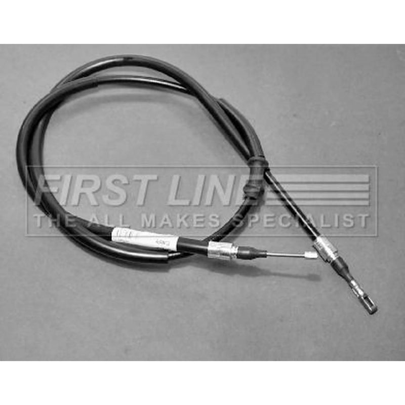 First Line Handbrake Cable Left Rear fits Audi 80 B4 1991-1996