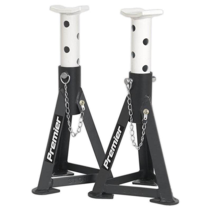 Sealey Axle Stands (Pair) 3tonne Capacity per Stand AS3 Sealey  - Dynamic Drive