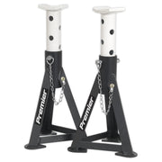 Sealey AXLe Stands (Pair) 3 Tonne Capacity per Stand White AS3 Sealey - Dynamic Drive