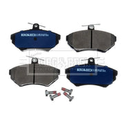 Borg & Beck Front & Rear Brake Discs & Pads fits VW Golf 1998-2002 1.8