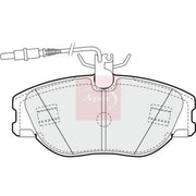Apec Front Brake Pad Set fits Citroën Dispatch I 1995-2006 1.9 2.0