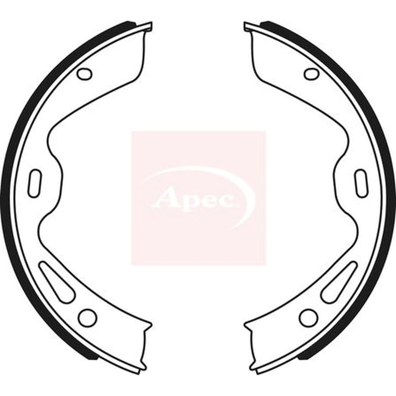 Apec Parking Brake Shoe Set SHU790