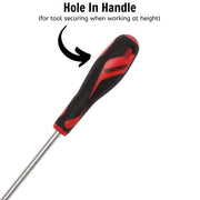 Teng Tools Flat Screwdriver 1.2 x 6.5 x 100mm M Teng Tools - Dynamic Drive