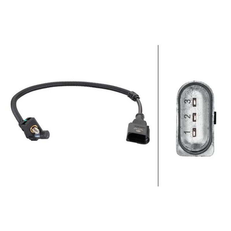 Hella Crankshaft Position Sensor fits Seat Cordoba 2002-2007 1.4