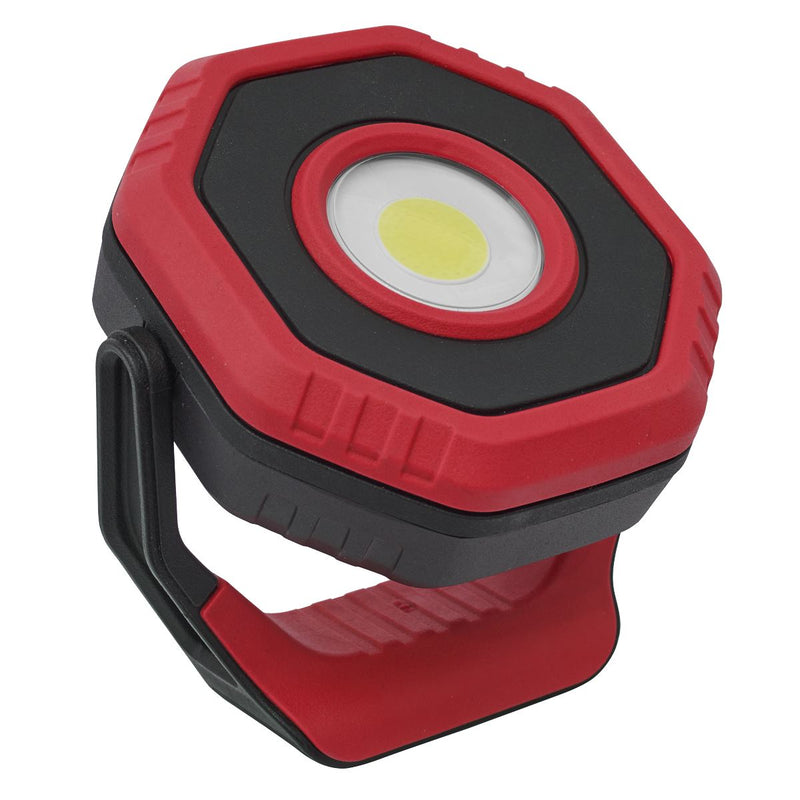 Sealey Rechargeable Pocket Floodlight with Magnet 360 7W COB LED Red LED700PR Sealey - Dynamic Drive