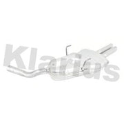 Klarius Box With Tail Pipe Rear fits MG Zt 2001-2005