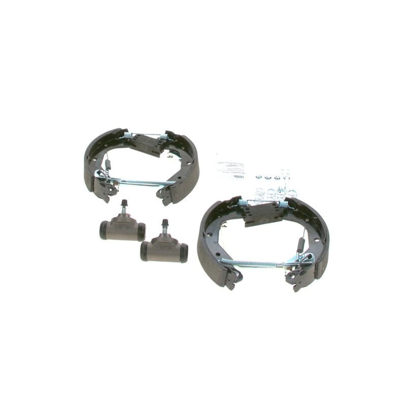 Bosch Brake Shoe Set Axle Kit fits Chevrolet Spark 2010 on 1.0 1.2