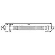 Borg & Beck Clutch Hydraulic Hose Pipe BBH6541