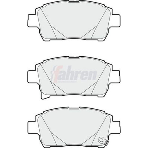 Fahren Front Brake Pad Set FBP3582