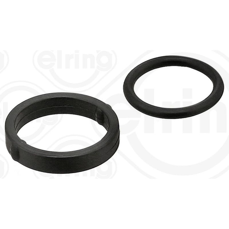 Elring Oil Cooler Gasket Set fits Alfa Romeo 159 2005-2012 1.8 1.9 2.0