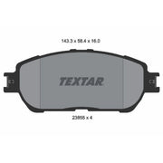 Textar Front Brake Pad Set 2385501