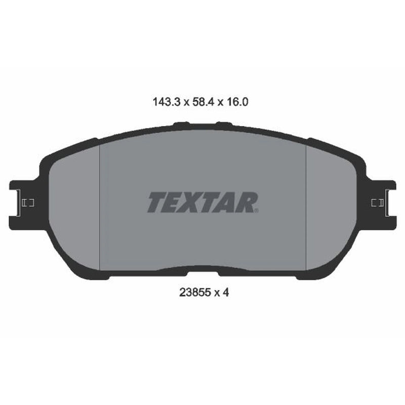 Textar Front Brake Pad Set 2385501