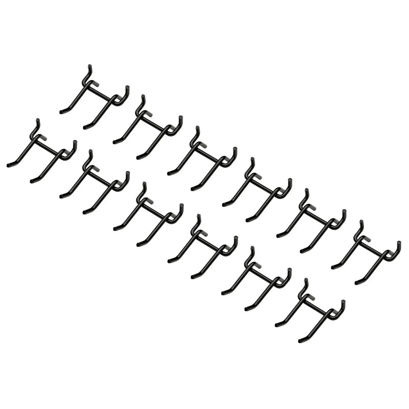 Bunker Double Storage Hook Pack of 12 Steel 0.368kg