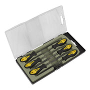 Seigen by Sealey Needle File Set 6pc 100mm S0628 Seigen by Sealey  - Dynamic Drive