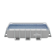 Dellonda Deluxe Steel Frame Swimming Pool with Filter Pump 13ft DL21 Dellonda - Dynamic Drive
