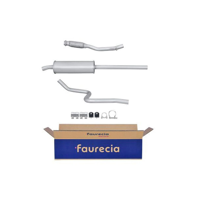 Hella Front Silencer Front fits Citroën C-Elysee 2012-2017 1.2