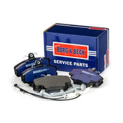 Borg & Beck Front & Rear Brake Discs & Pads fits Renault 19 1988-1992 1.9