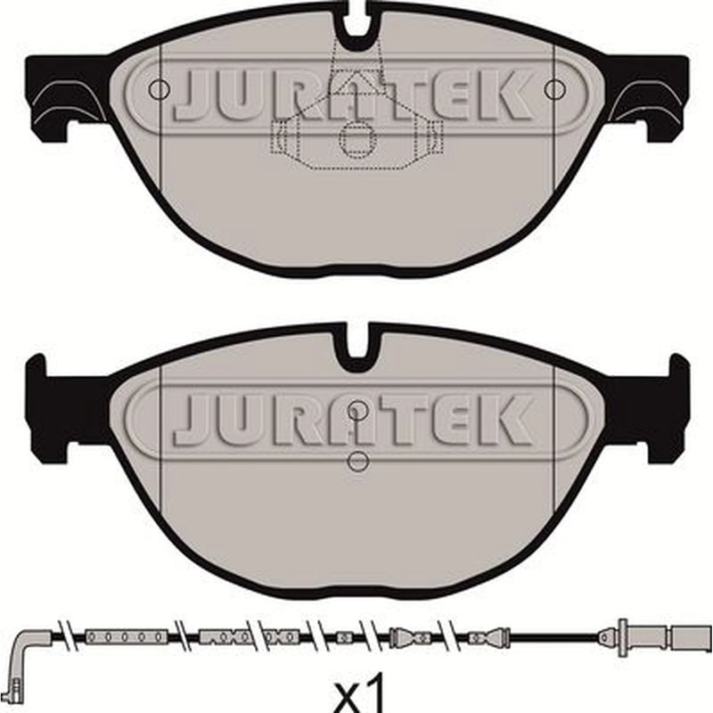Juratek Front Brake Pad Set fits BMW 5 2009-2017