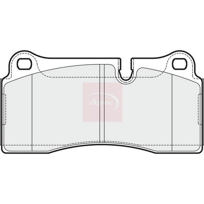 Apec Rear Brake Pad Set fits BMW 2 2019-2021