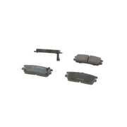 Bosch Front & Rear Pads fits Mitsubishi Pajero/Shogun 1997-1999 3.5