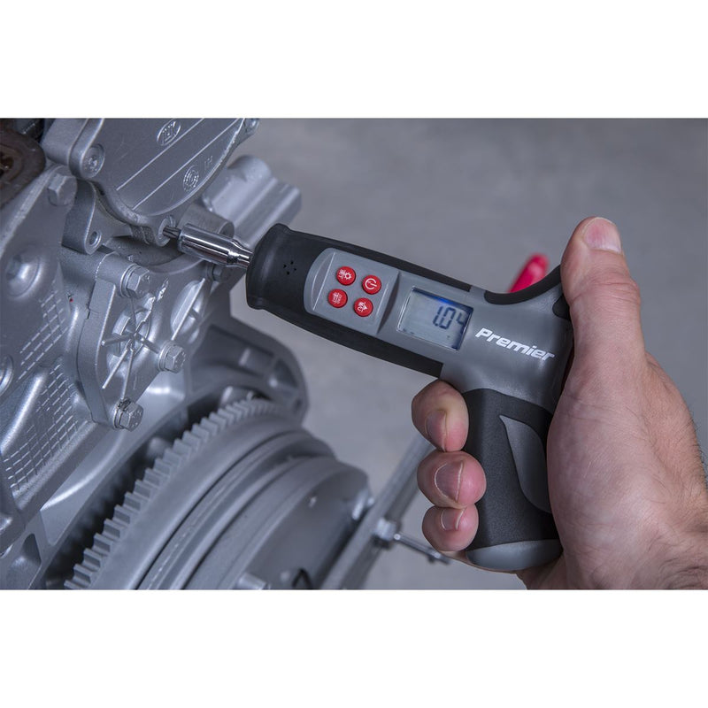 Sealey Torque Screwdriver Digital 0-20Nm 1/4"Hex Drive STS104 Sealey - Dynamic Drive