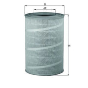 Mahle Engine Air Filter fits Scania 4 - Series 1996-2008