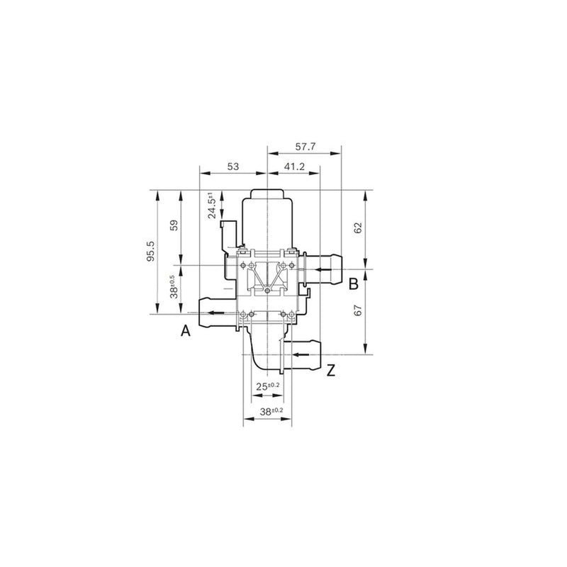Bosch Coolant Control Valve Assembly