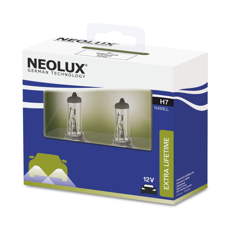 NEOLUX Extra Lifetime Halogen headlamp - N499LL-2SCB