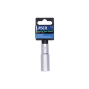 Laser Magnetic Deep Socket 3/8"D 14mm 7790 Laser - Dynamic Drive