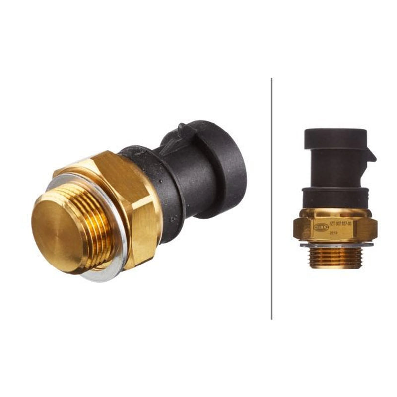 Hella Radiator Fan Temperature Switch Connectors fits Alfa Romeo 145 1994-1999